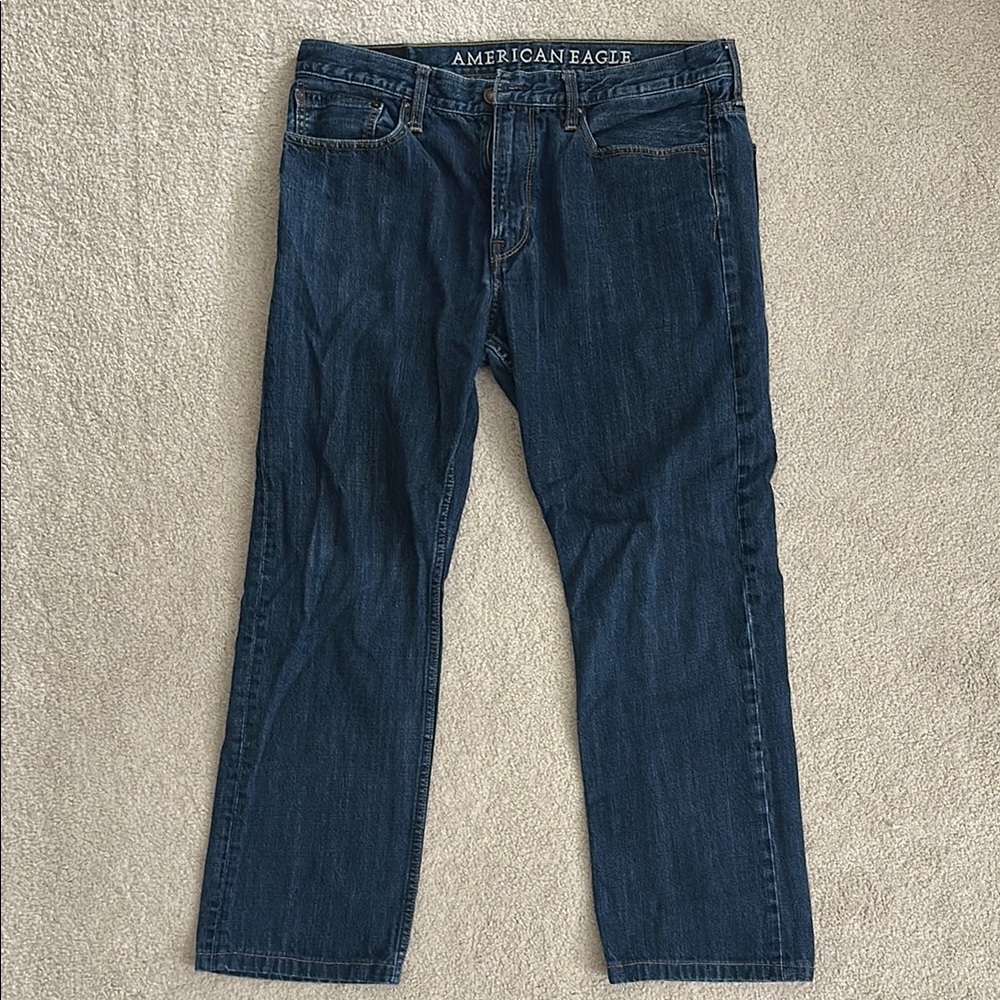 American Eagle Outfitters Blue Relaxed Jeans Classic Style